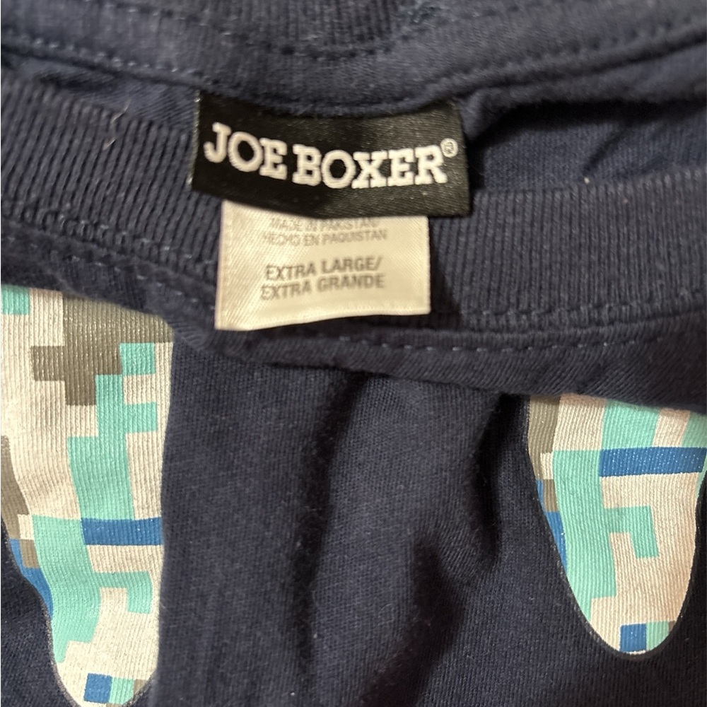 Joe Boxer Navy T-Shirt with Blue Graphic - Picture 4 of 5